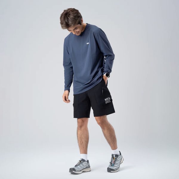 Sporta šorti ar jostu, XXL izmērs - melni