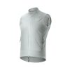 Vēja necaurlaidīga pavasara/rudens veste XXL izmērs - balta un pelēka