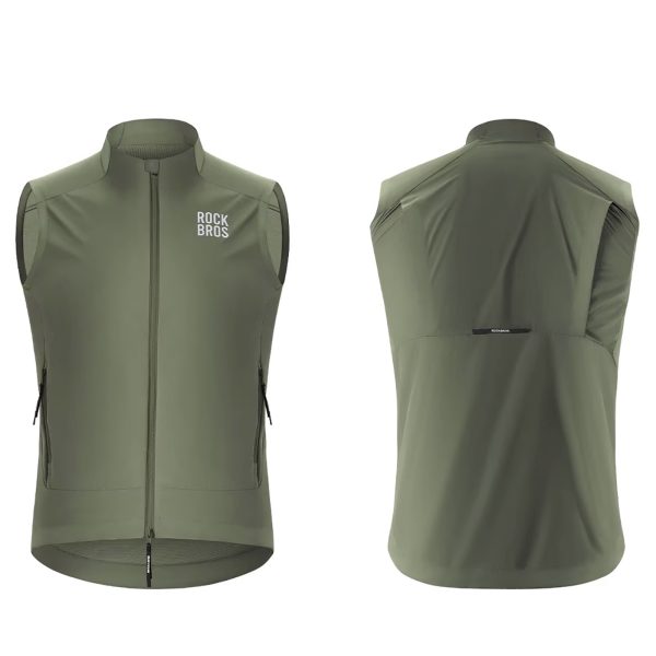 Vēja necaurlaidīga pavasara/rudens veste M izmērs - zaļa