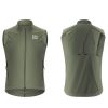 Vēja necaurlaidīga pavasara/rudens veste XXL izmērs - zaļa