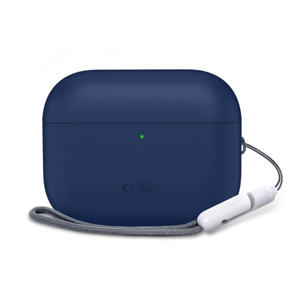 Silikona maciņš AirPods Pro 3 austiņām - tumši zils