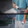 Powerbank 20000mAh USB-A USB-C ar displeja kabeli 22.5W - balts