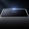 Powerbank 10000mAh USB-A USB-C ar displeja kabeli 22.5W - balts