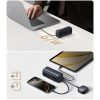 Powerbank 20000mAh USB-A USB-C ar Wi-Fi 67W - melns