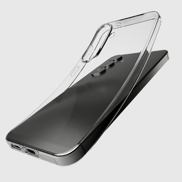Samsung Galaxy S25+ plānais vāciņš - caurspīdīgs