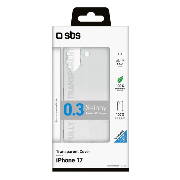 iPhone 17 plāns maciņš - caurspīdīgs