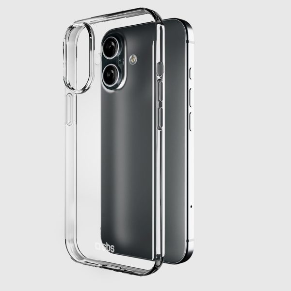 iPhone 16 Plus plānais vāciņš - caurspīdīgs