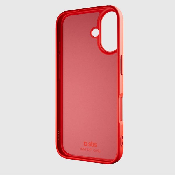 iPhone 16 Instinct vāciņš — sarkans