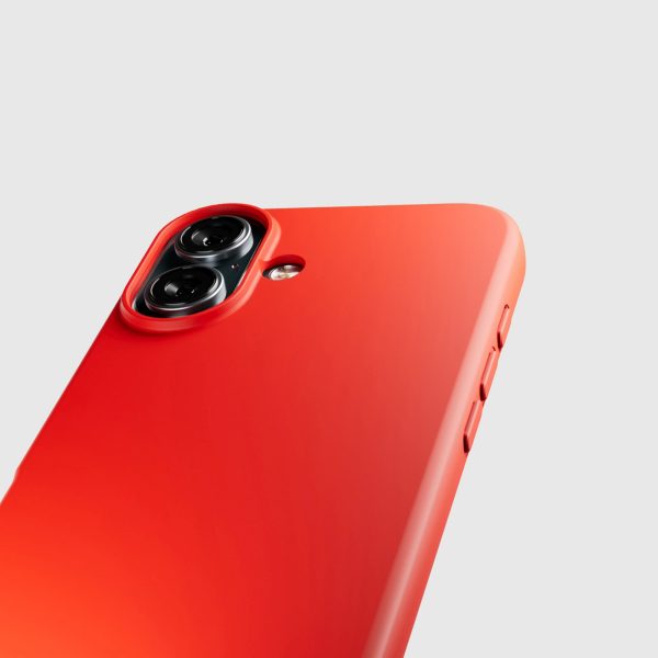 iPhone 16 Instinct vāciņš — sarkans