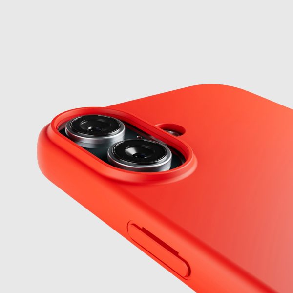 iPhone 16 Instinct vāciņš — sarkans