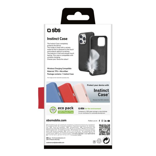 iPhone 16 Pro Instinct vāciņš — melns