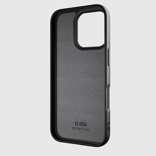 iPhone 16 Pro Instinct vāciņš — melns