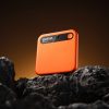 Balss ierakstītājs ar AI transkripciju 64 GB 610 mAh - oranžs