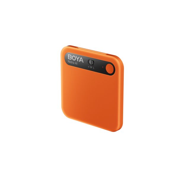 Balss ierakstītājs ar AI transkripciju 64 GB 610 mAh - oranžs