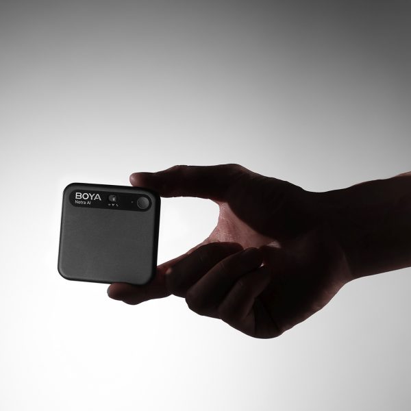 Balss ierakstītājs ar AI transkripciju 64 GB 610 mAh - melns