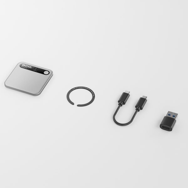 Balss ierakstītājs ar AI transkripciju 64 GB 610 mAh - sudrabs