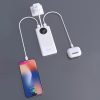 Powerbank K12 10000mAh USB-A USB-C PD 22.5W - balts