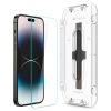Rūdīts stikls iPhone 14 Pro tālrunim ar Glas.tR EZ Fit aplikatoru - 2 gab.
