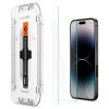 Rūdīts stikls iPhone 14 Pro tālrunim ar Glas.tR EZ Fit aplikatoru - 2 gab.