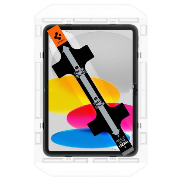 Rūdīts stikls iPad 10.9'' 2022 planšetdatoram ar aplikatoru