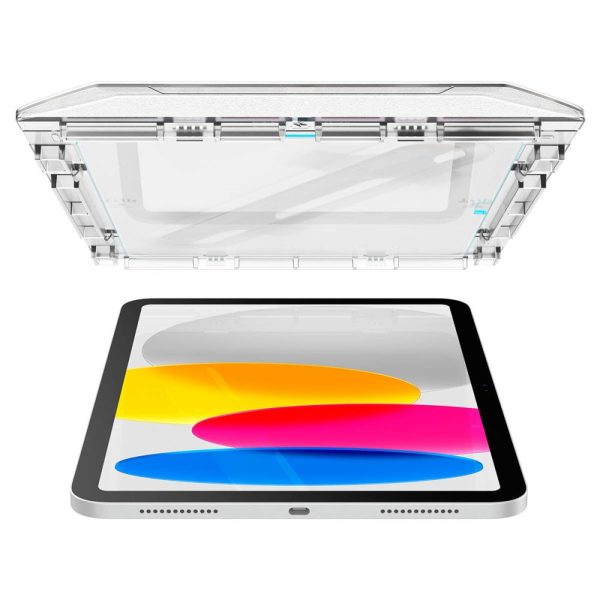 Rūdīts stikls iPad 10.9'' 2022 planšetdatoram ar aplikatoru