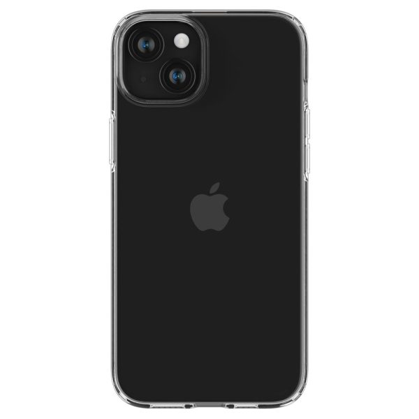 Šķidro kristālu vāciņš iPhone 15 Plus - caurspīdīgs