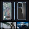 iPhone 15 Pro Max Crystal Hybrid vāciņš - caurspīdīgi zils
