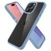iPhone 15 Pro Max Crystal Hybrid vāciņš - caurspīdīgi zils