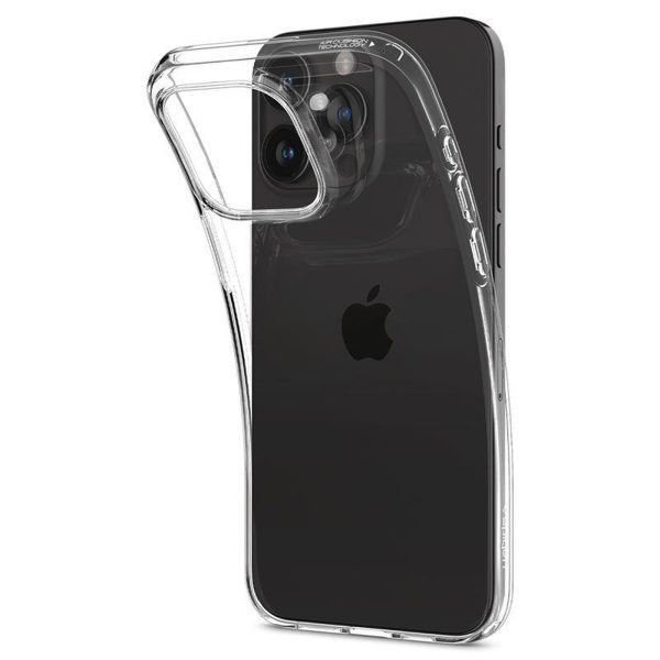 iPhone 15 Pro Max Crystal Flex vāciņš — caurspīdīgs