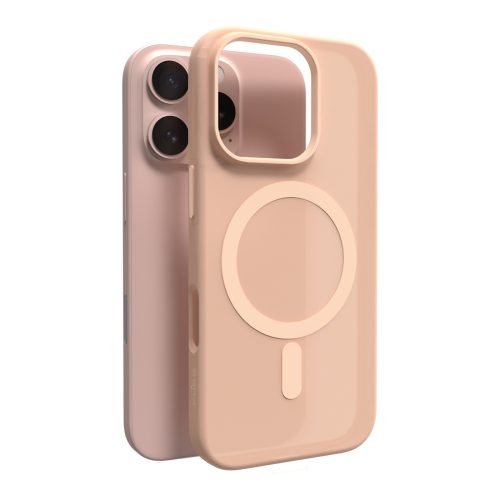 iPhone 16 Pro Max dienasgaismas MagSafe silikona vāciņš — bēšs
