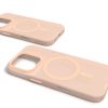 iPhone 16 Pro Max dienasgaismas MagSafe silikona vāciņš — bēšs