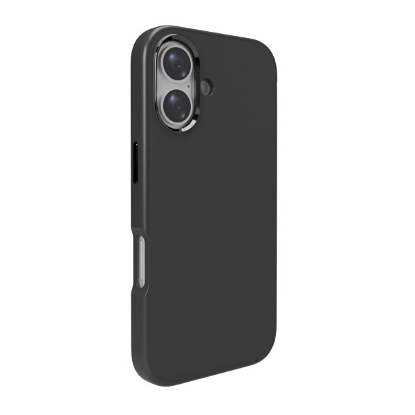 iPhone 16 Plus Icon Mag Pro MagSafe silikona vāciņš — melns