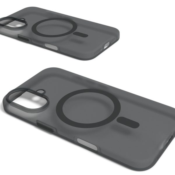 iPhone 16 Plus dienasgaismas MagSafe silikona vāciņš — melns