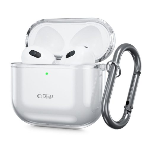 Apple AirPods 4 FLEXAir maciņš - caurspīdīgs