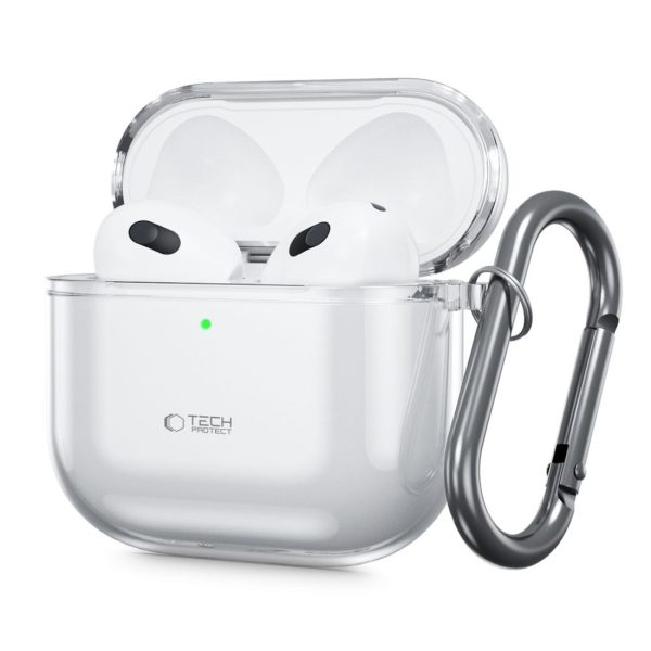 Apple AirPods 4 FLEXAir maciņš - caurspīdīgs
