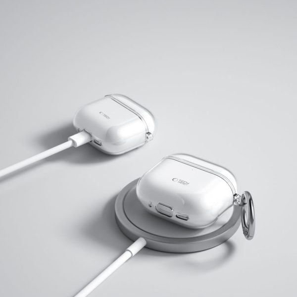 Apple AirPods 4 FLEXAir maciņš - caurspīdīgs