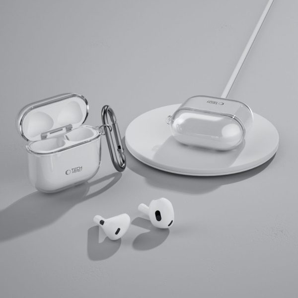 Apple AirPods 4 FLEXAir maciņš - caurspīdīgs