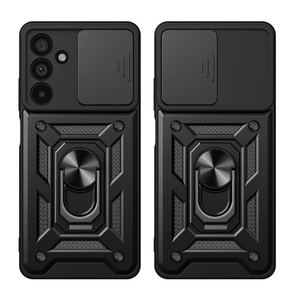Samsung Galaxy A56 5G CamShield Pro maciņš - melns