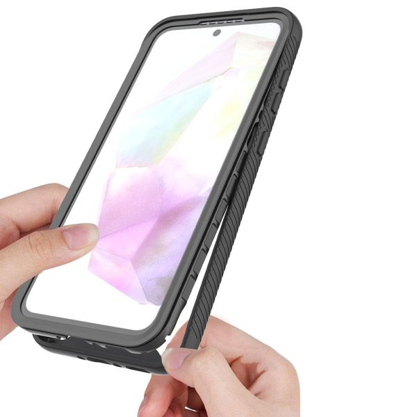 Samsung Galaxy A36 / A56 5G aizsardzības maciņš - melns