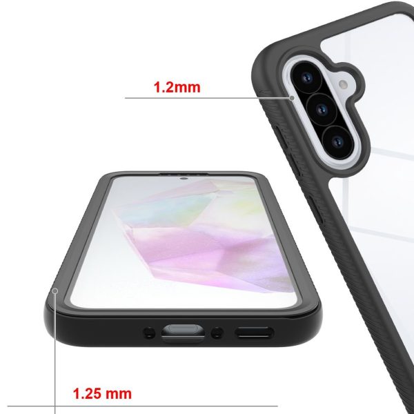 Samsung Galaxy A36 / A56 5G aizsardzības maciņš - melns