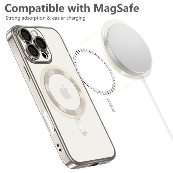 Samsung Galaxy A56 5G MagFlex MagSafe maciņš-caurspīdīgi rozā