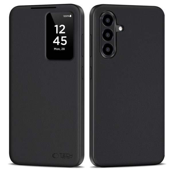 Samsung Galaxy A56 5G viedais maciņš ar atloku - matēti melns