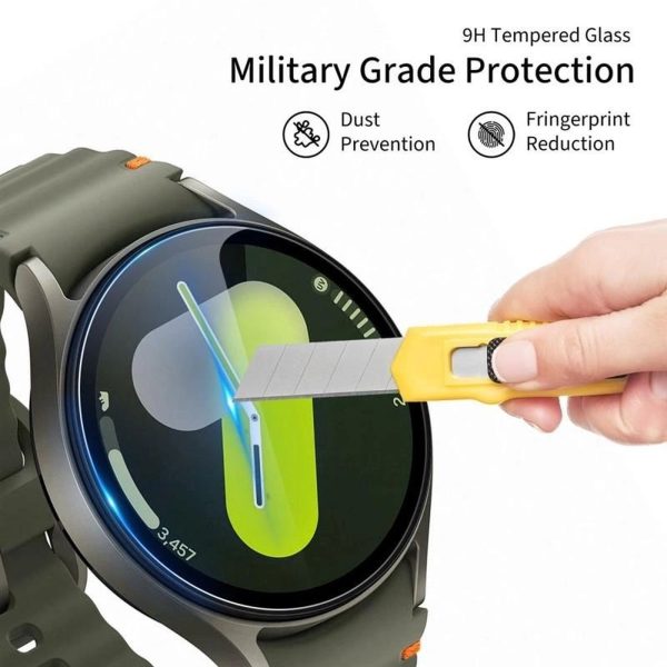 Rūdīts stikls Garmin Fenix 7 / 7 Pro Glass Fit+ pulkstenim, caurspīdīgs - 2 gab.