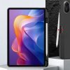 Xiaomi Redmi Pad 2 11.0 SC Pen planšetdatora maciņš - melns