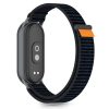 Siksniņa Xiaomi Smart Band 8 / 9 / 10 / NFC Nylon Pro - melna un oranža