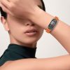 Siksniņa Xiaomi Smart Band 8 / 9 / 10 / NFC Nylon Pro - melna un oranža