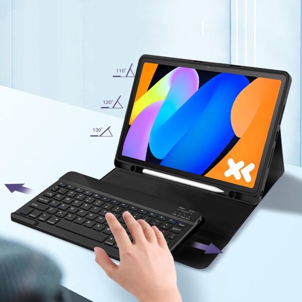 Lenovo Idea Tab 11.0 TB-336 tastatūras maciņš - melns