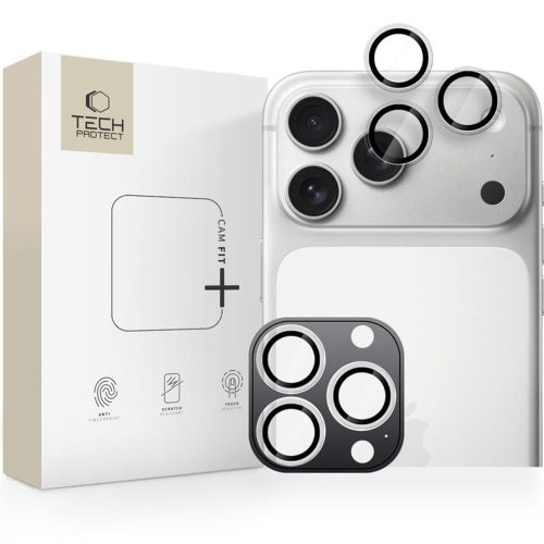 Kameras vāciņš iPhone 14 Pro / Max / 15 Pro / Max / 16 Pro / Max / 17 Pro / Max - caurspīdīgs