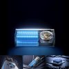 EnerGeek GR11 10000mAh pārnēsājamais akumulators ar ievelkamu kabeli 100W - pelēks