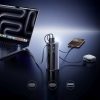 EnerGeek GR11 10000mAh pārnēsājamais akumulators ar ievelkamu kabeli 100W - pelēks